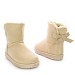 Beige nizki škornji 68-13S