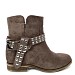 Khaki gležnjarji s skrito peto CH2106S