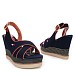 Navy sandali s polno peto 1000-Q37G