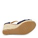Navy sandali s polno peto 1000-Q58G