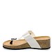 Srebrne japonke s peto V15-P15118-20T