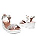 Srebrni sandali s peto 6868-29S