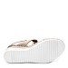 Zlati sandali s peto 810-46G 